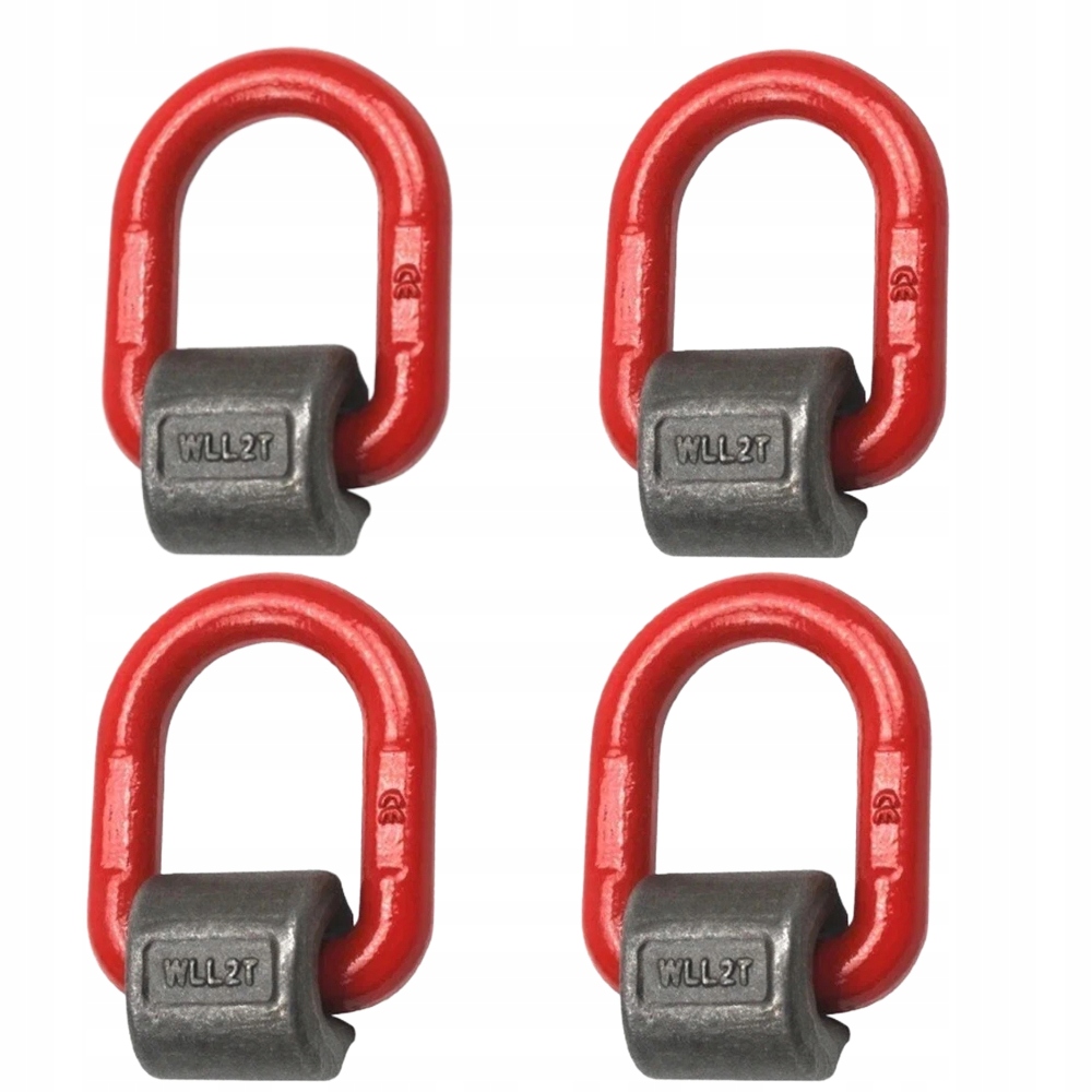 4X Ucho Držák pro přivaření svařování 2T