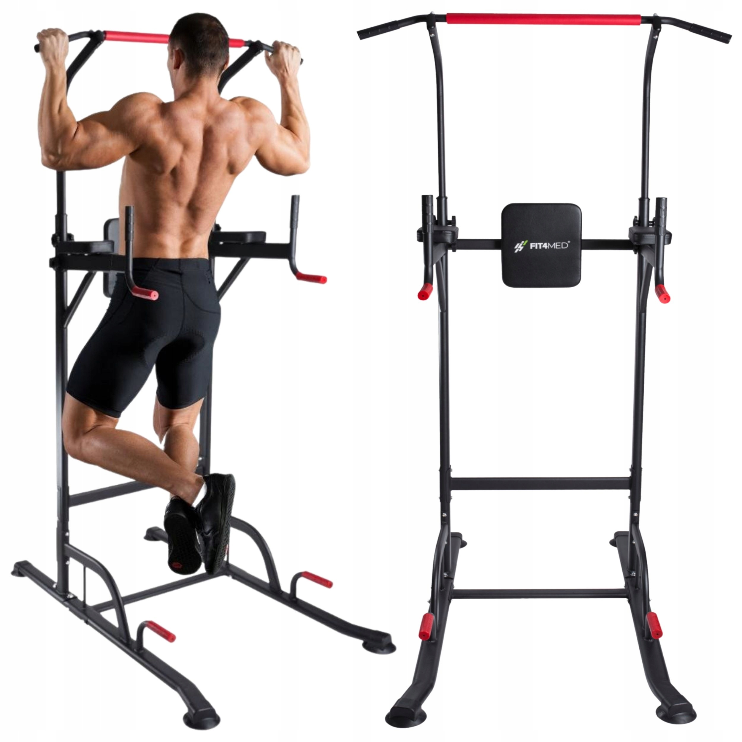 Římská stanice pro silový trénink zvedání dipů Stabilní