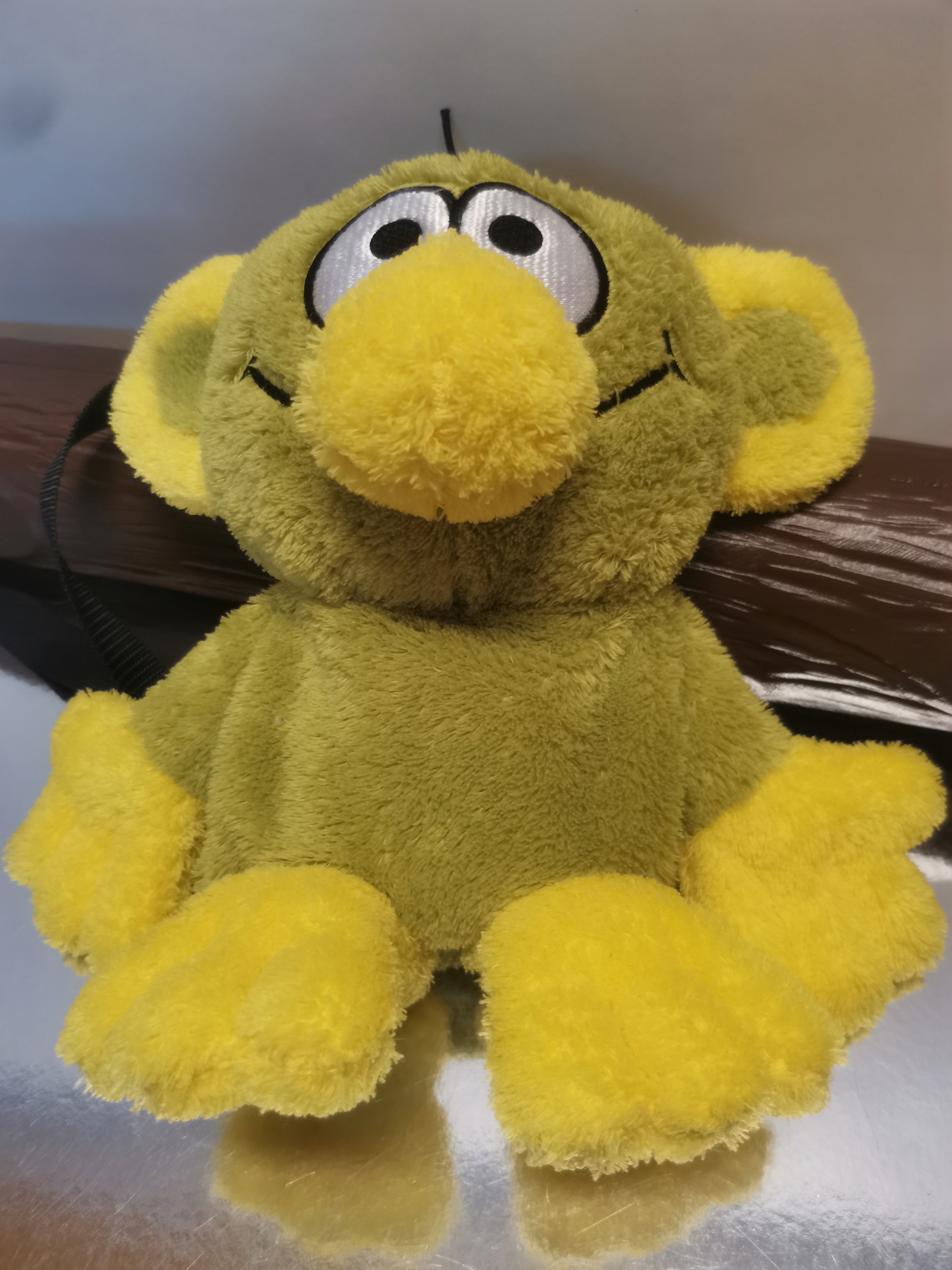 Wodnik Szuwarek maskotka plecaczek MU Brno 28cm (8590121999465