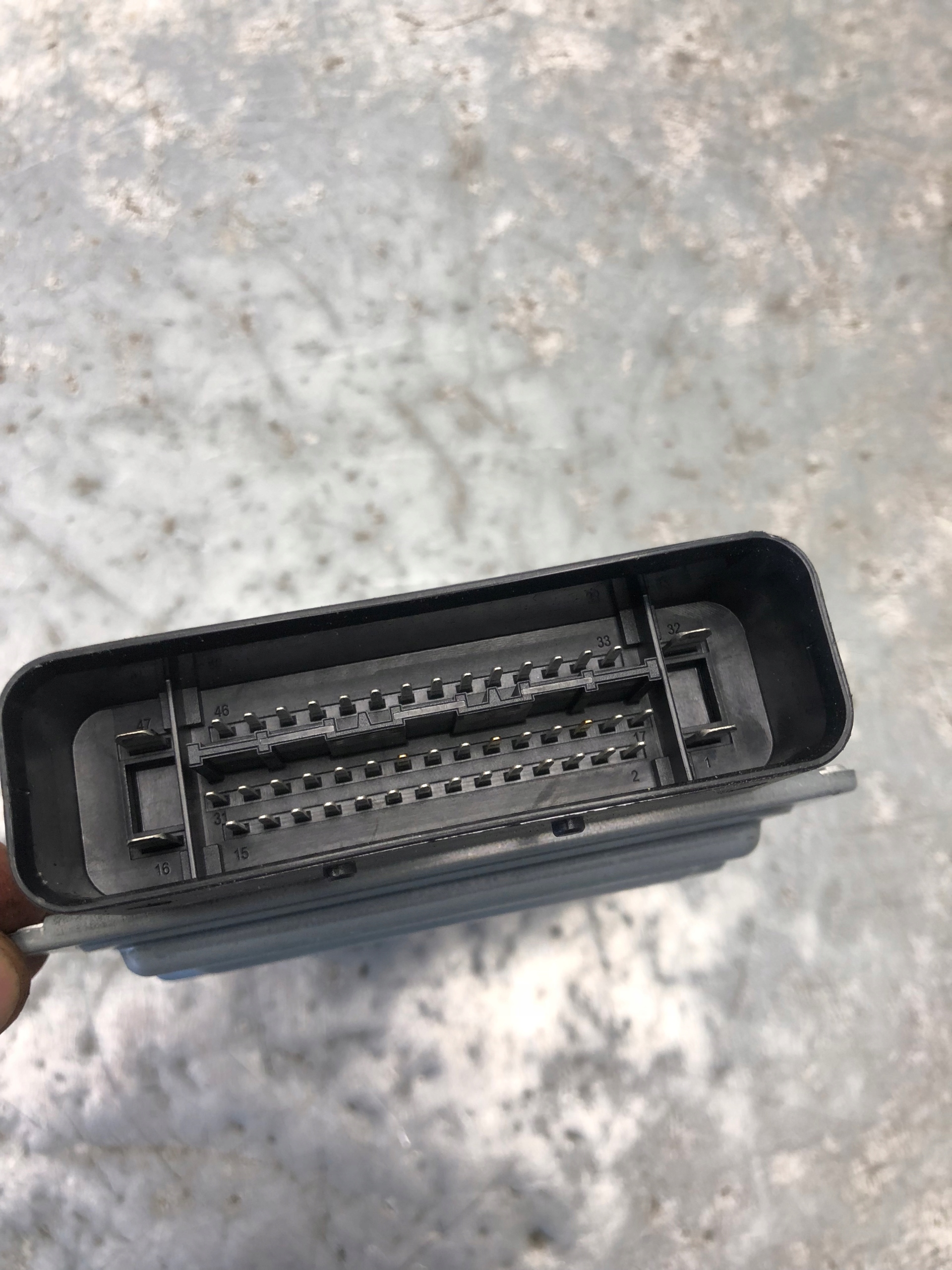 module control unit springing VW GOLF VI 3C0907376A