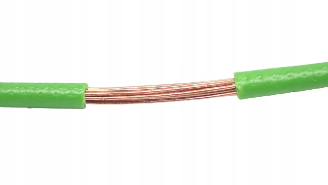 

Przewód Kabel Flry-b 1x0,5mm Zielony 1m
