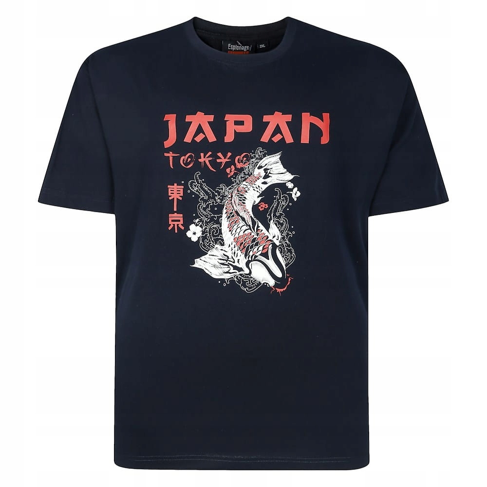 Pánské Tričko s potiskem námořnicky modré Espionage