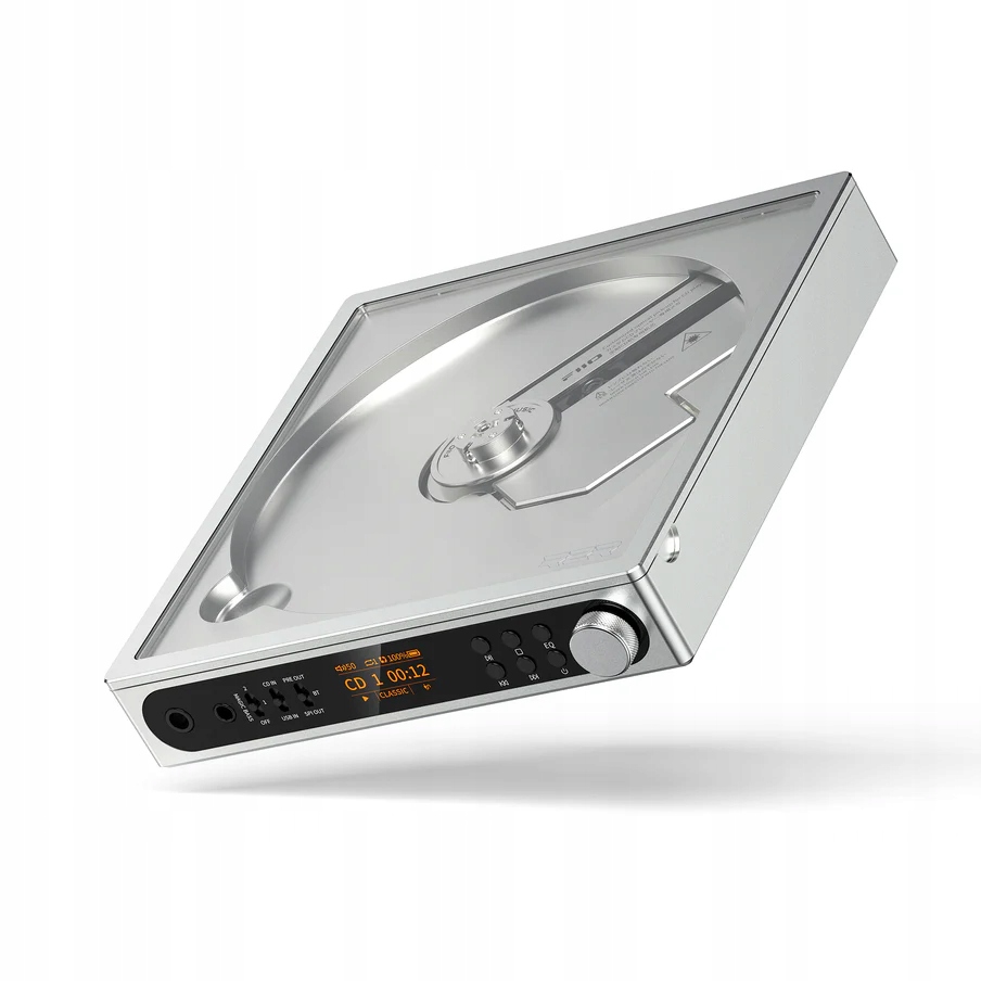 FiiO DM15 R2R przenośny odtwarzacz CD Bluetooth Silver