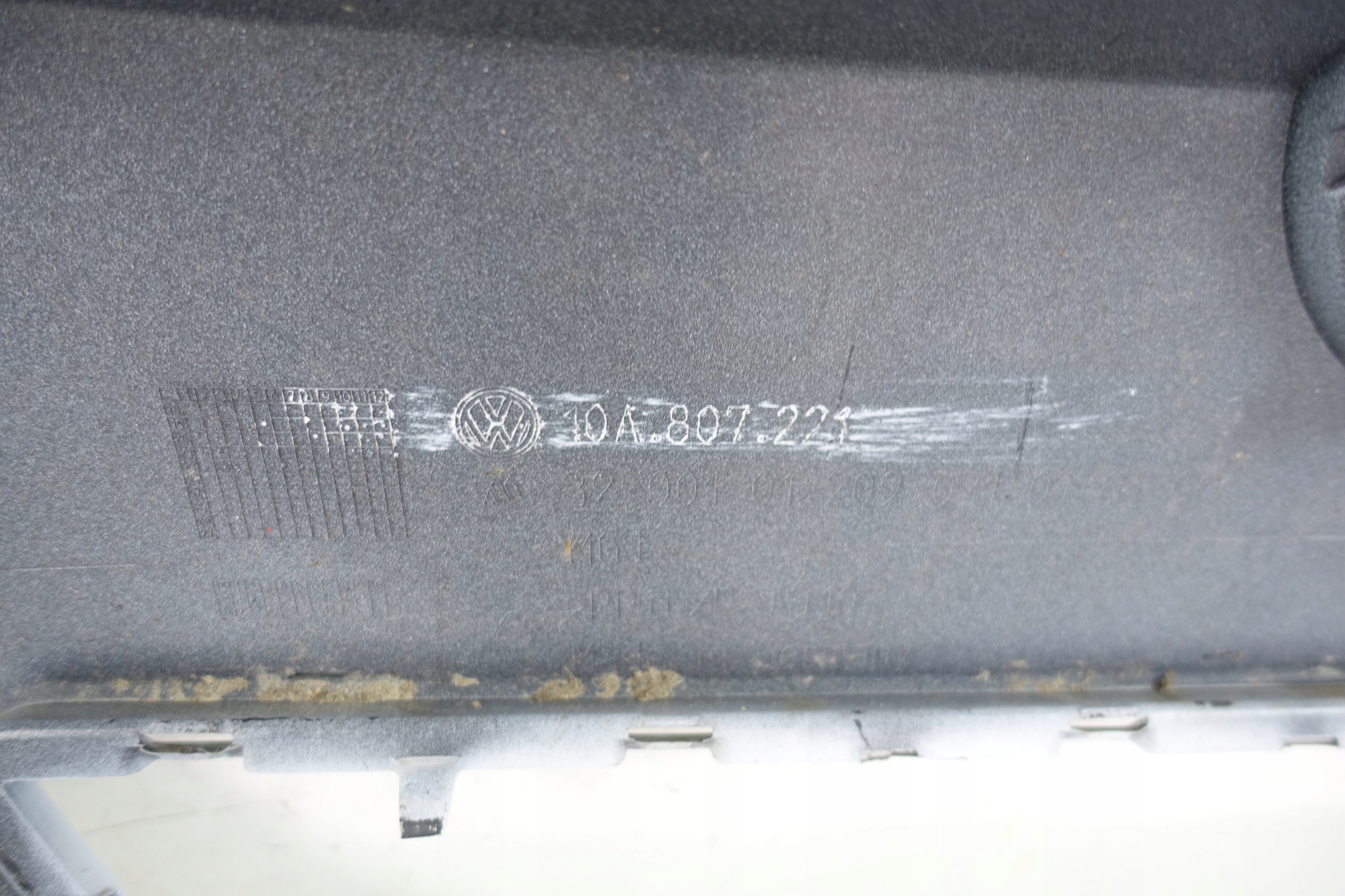 VW VOLKSWAGEN ID3 ID.3 10A bumper front front 10A807221