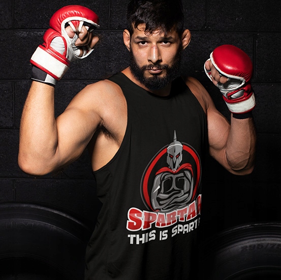 TANK TOP FILMOWE SPARTAN Marka inna