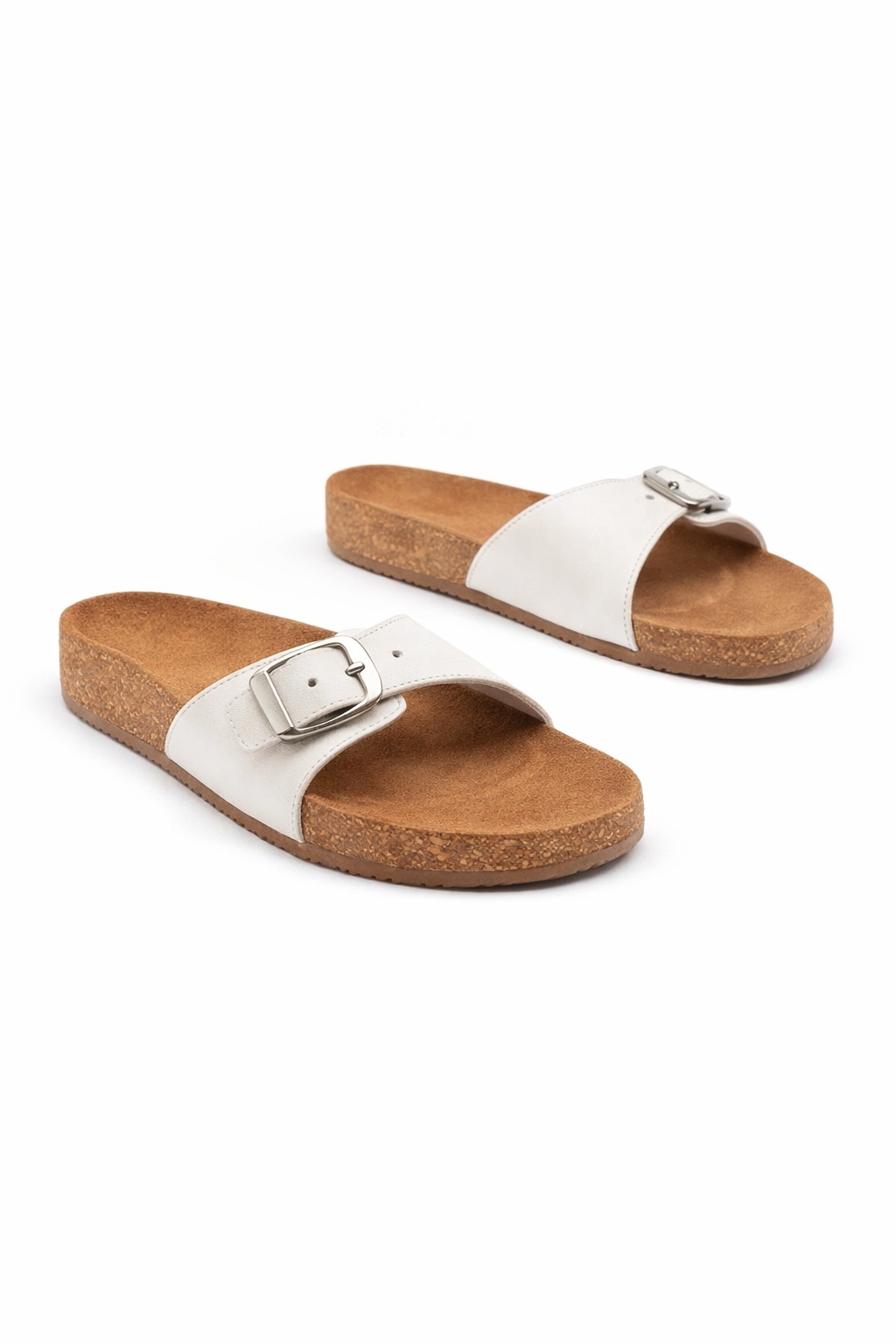 Bílé Nazouváky S Ozdobnou Sponou 40 I4A