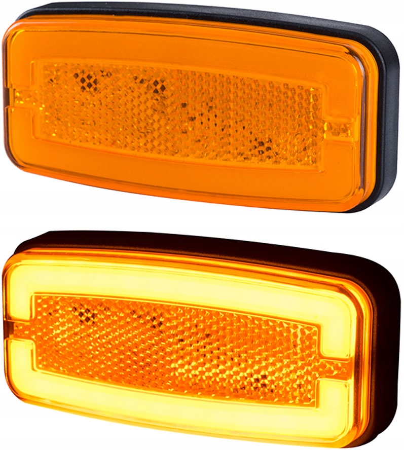 

Lampa Obrysowa Z Odblaskiem Pomarańczowa Led Neon