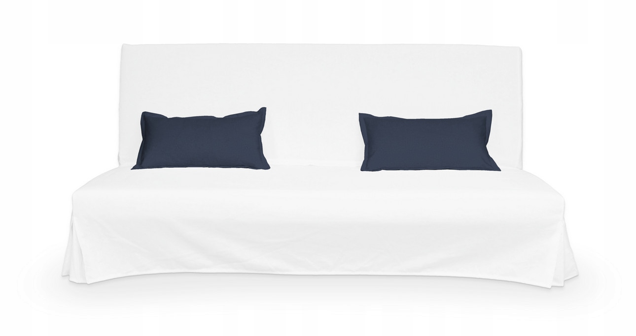2 neprošívané povlaky na polštáře Beddinge Ikea modré