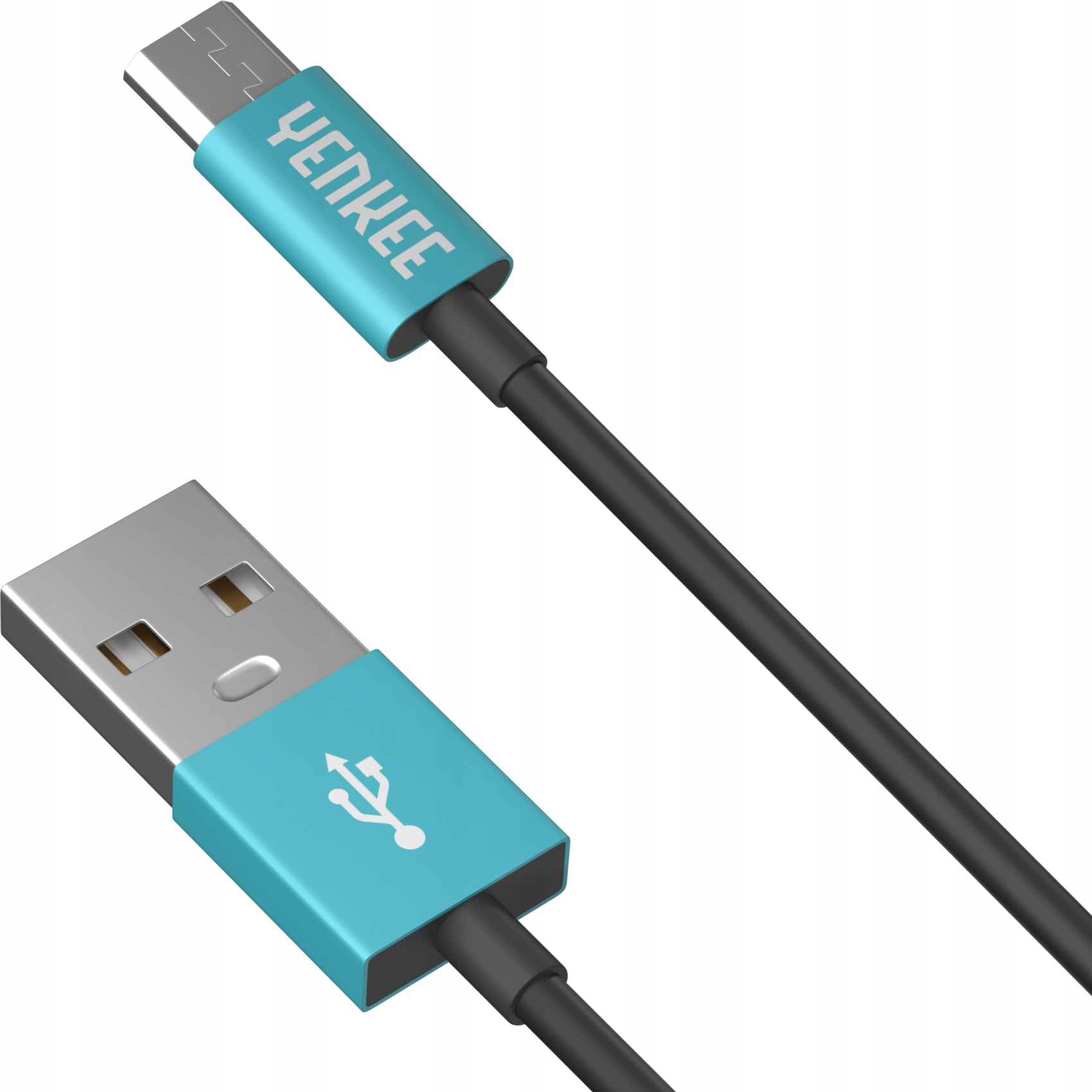 

Długi Kabel 2m Usb- micro-USB wytrzymały 200cm Alu