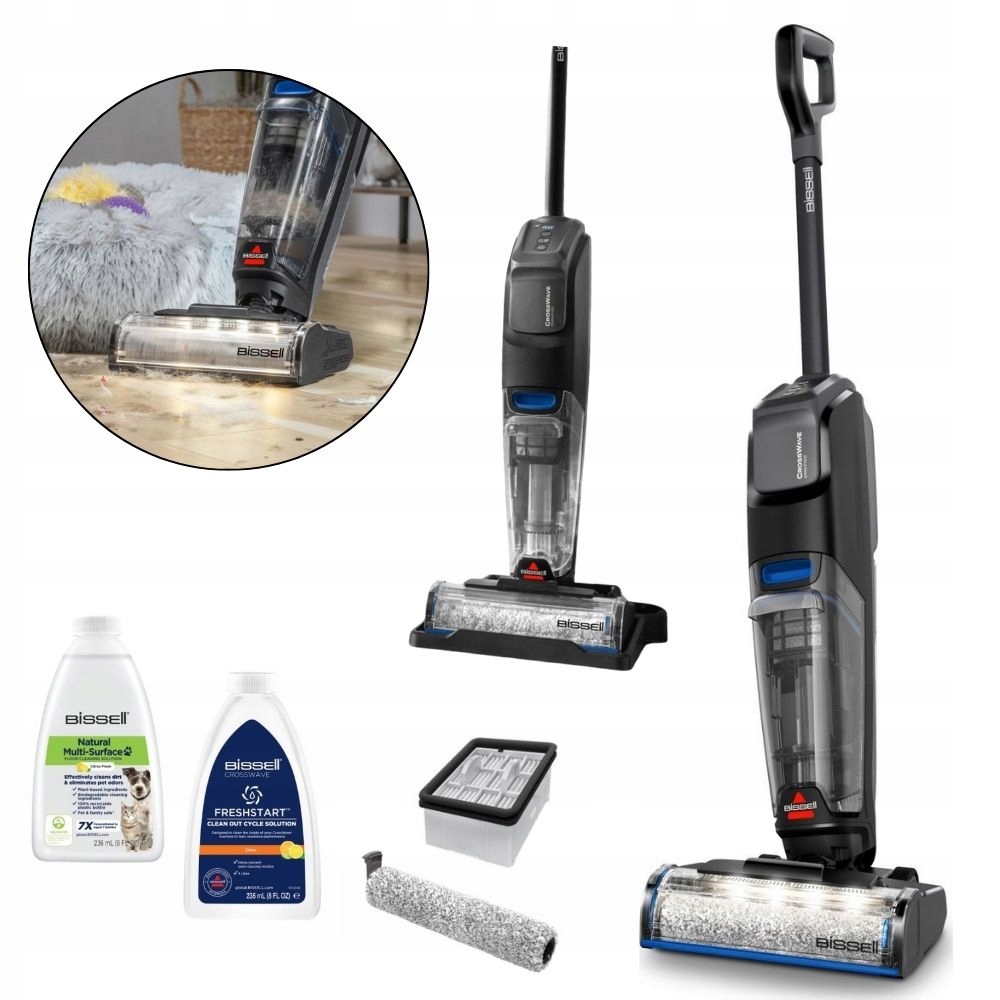 Odkurzacz pionowy Bissell CrossWave OmniFind 4006N na mokro sucho 65W 1,07l