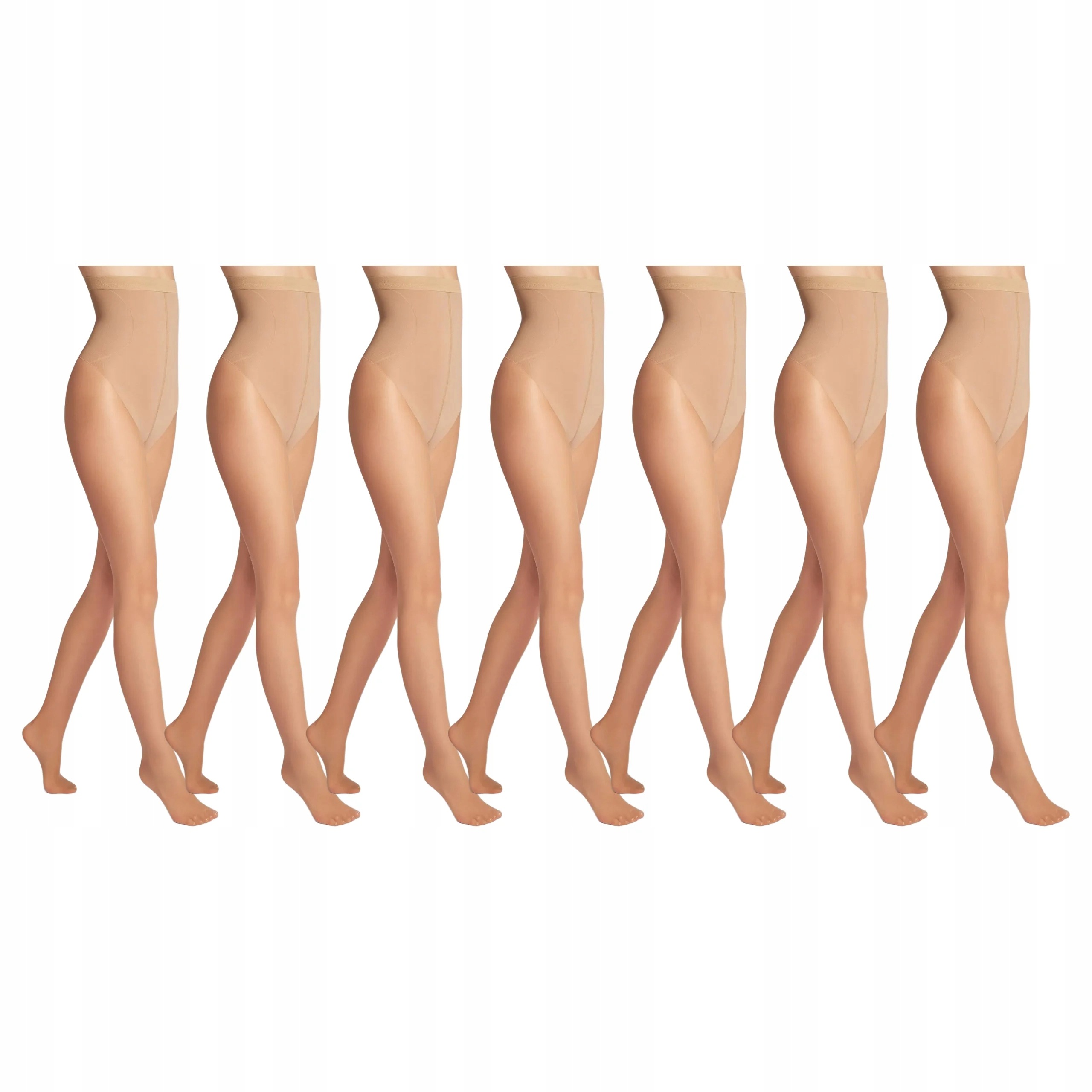 7x Punčocháče punčocháče Talia Control 20 den Marilyn Beige 3-M