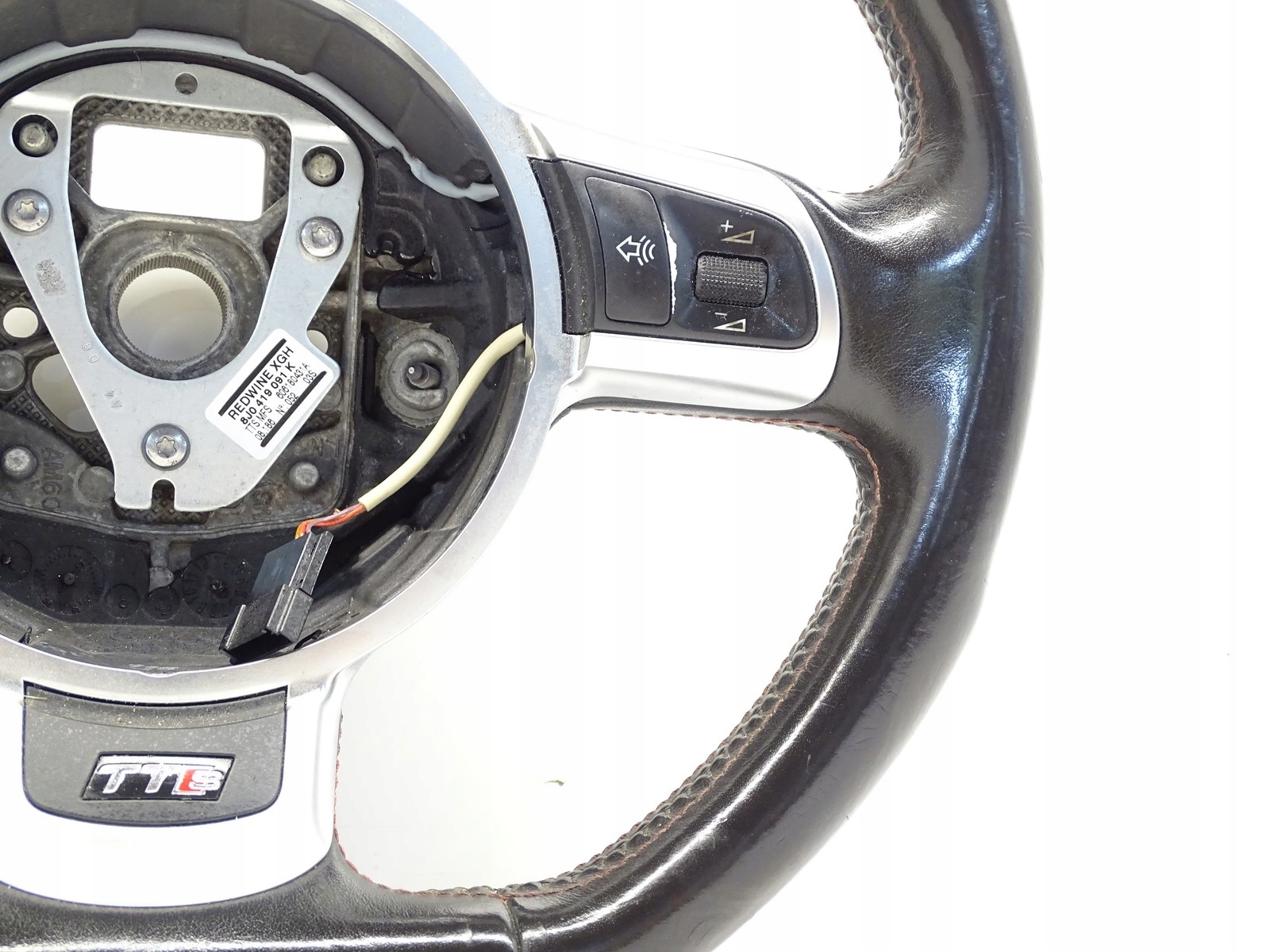 lenkrad Leder MULTIFUNKCJA SCIETA AUDI TT S 8J 8J0419091K