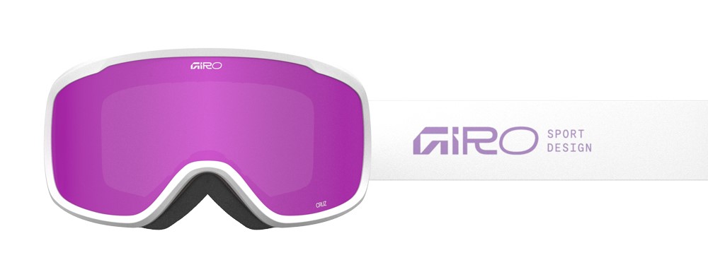 Gogle zimowe Giro Cruz Mauve Stacked (otg) (Cylindryczne) Amber Pink 19-42%
