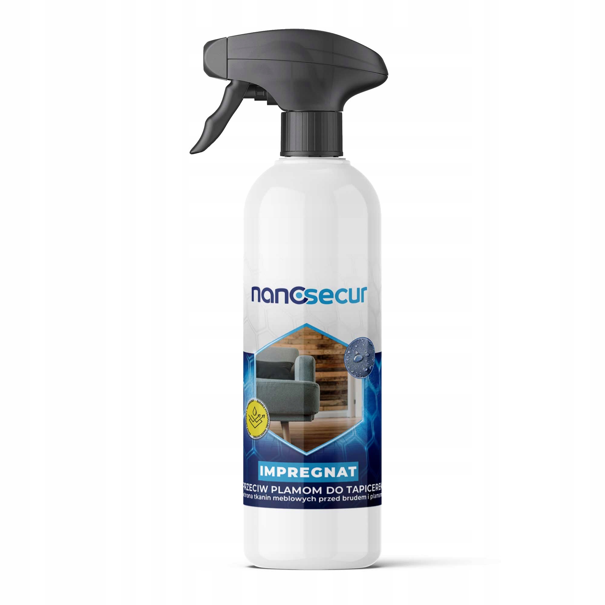 Nanosecur Impregnát proti skvrnám na čalounění nábytku 750 ml