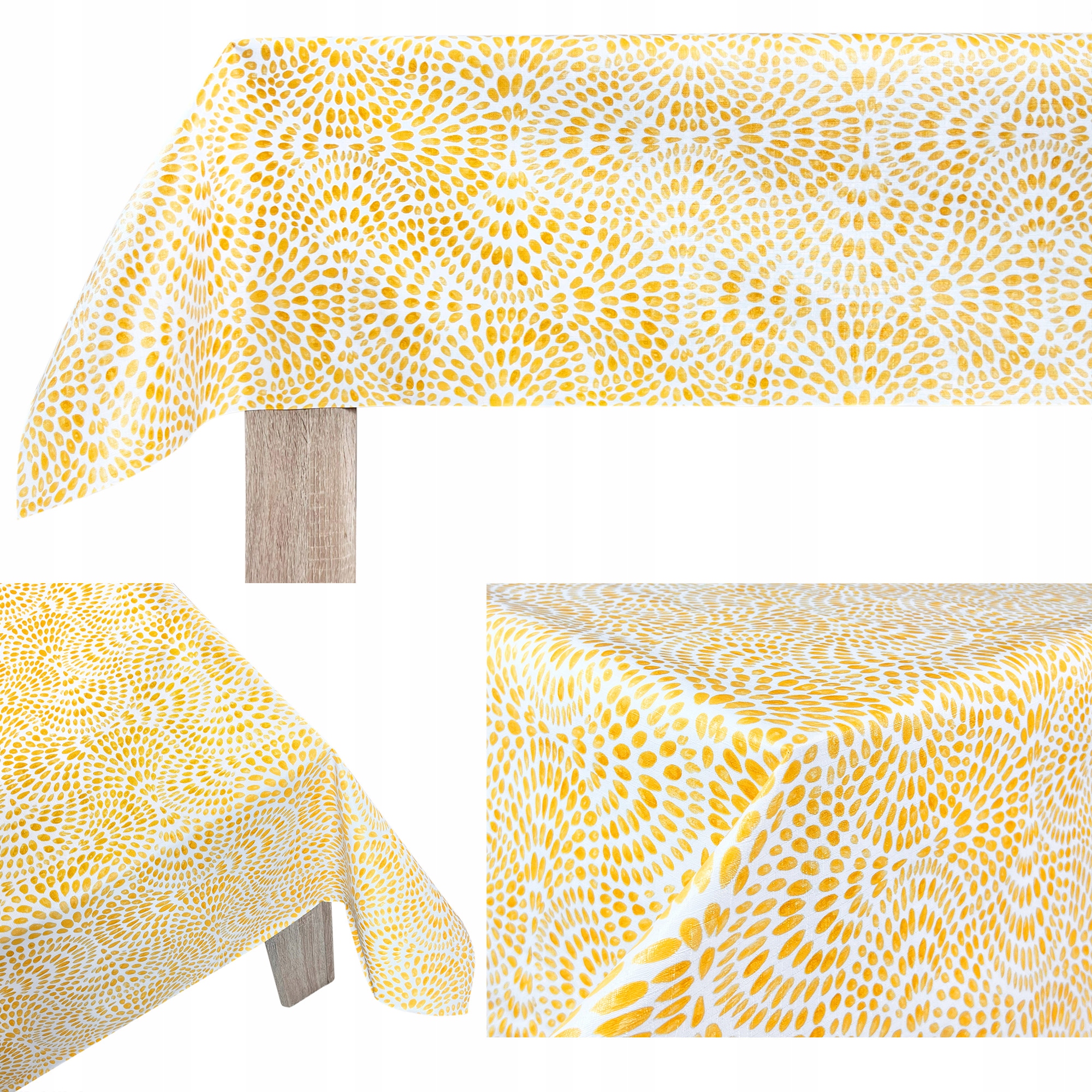 Ubrus odolný proti skvrnám pro dům a zahradu Ochranný ubrus na velký stůl 140 x 400 cm