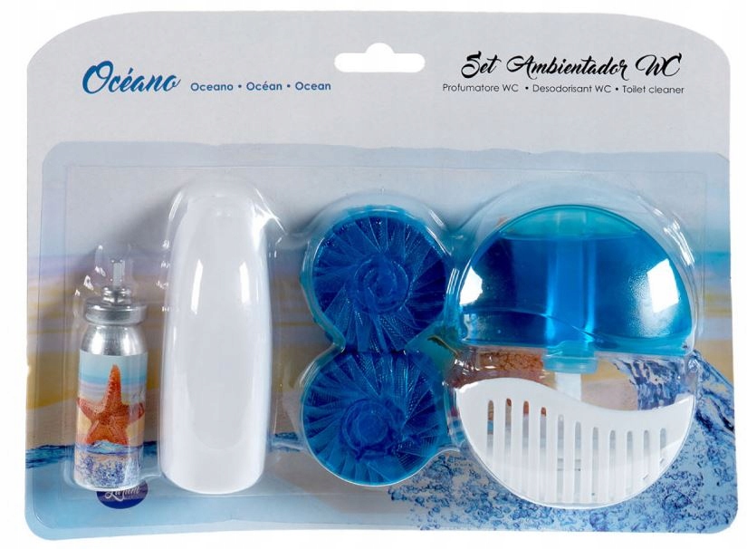 

Odświeżacz Powietrza zestaw do łazienki Wc Morski