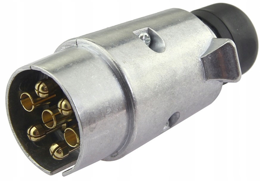 

Wtyka wtyczka 7 Pin do przyczepy Metalowa Obudowa
