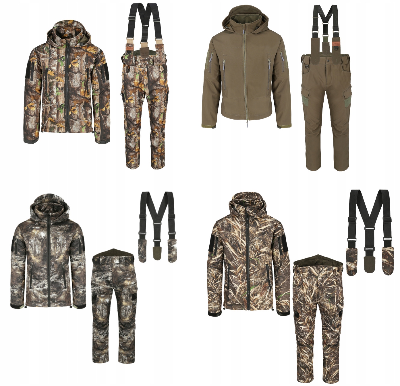 Přechodový komplet Bars Duspo Kamuflaž Různé vzory Voděodolný -1° až C 15