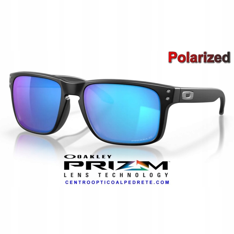 Brýle Oakley Holbrook Matte black/ Prizm Sapphire Irid Polarizace 12%