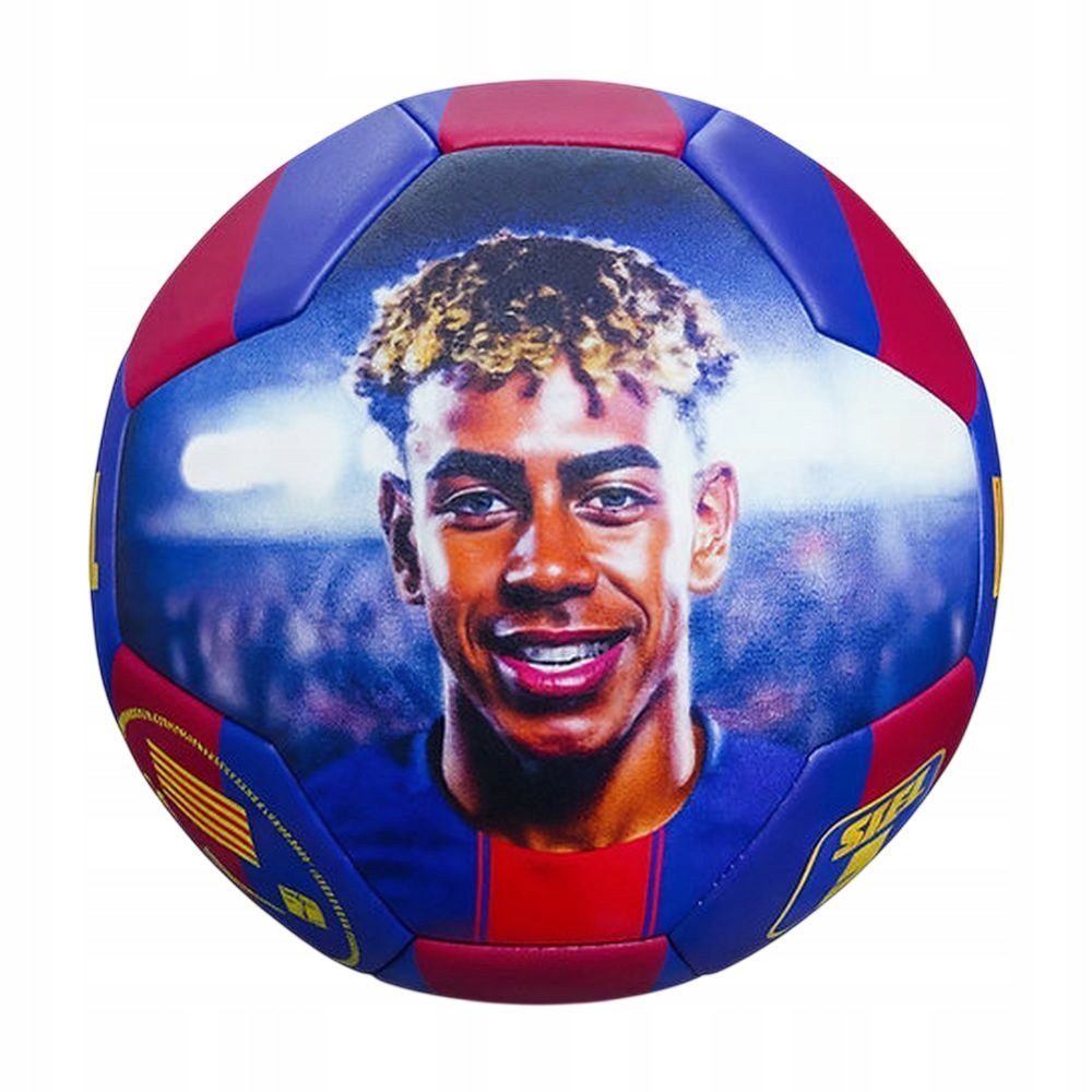 Fc Barcelona fotbalový míč Lamine Yamal oficiálně licencovaný BB1050