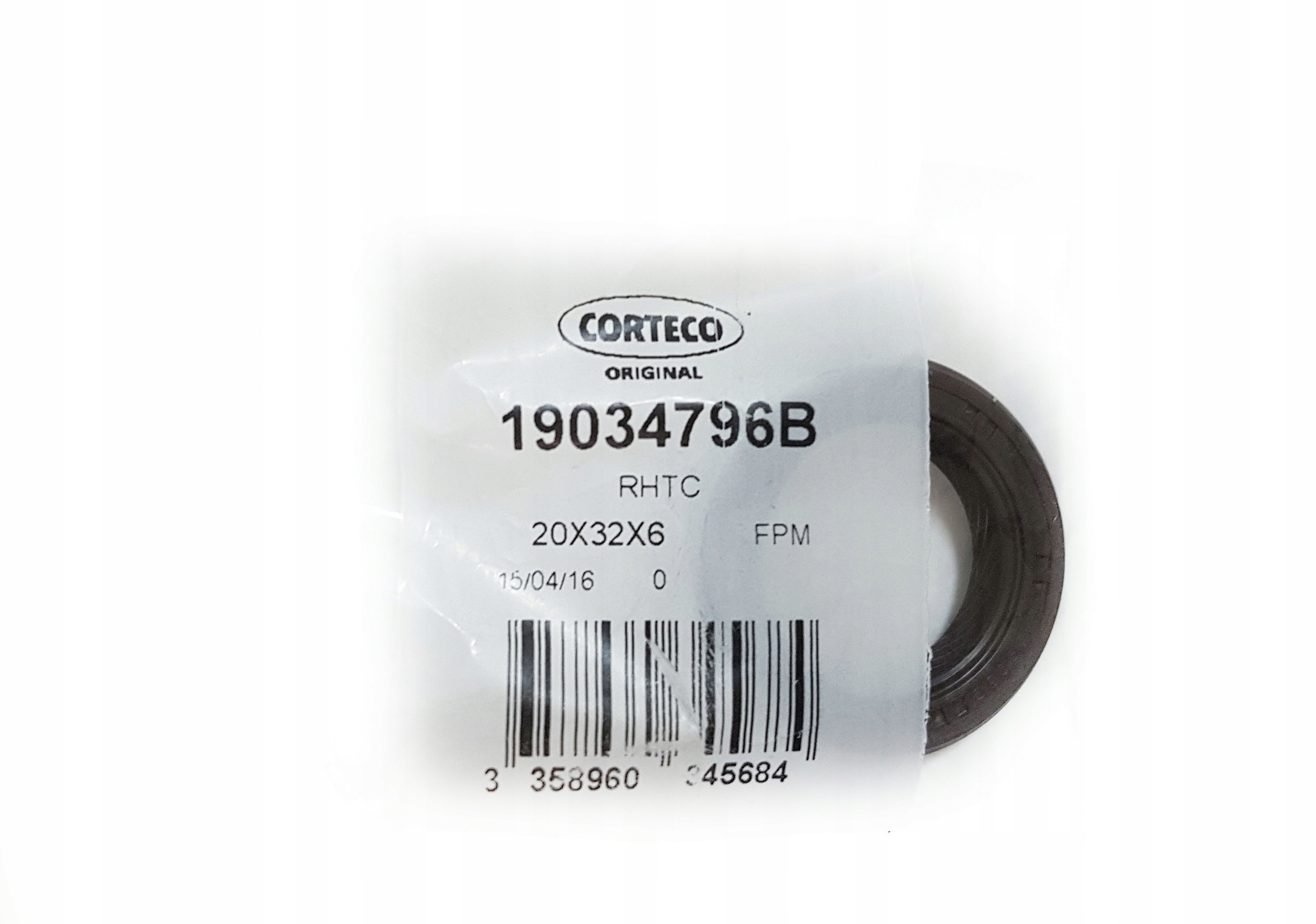 USZCZELNIACZ WAŁKA POMPY OLEJU CORTECO 19034796B