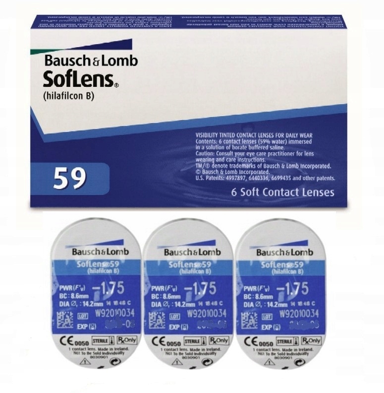 SofLens 59 b 8.6 3 szt.