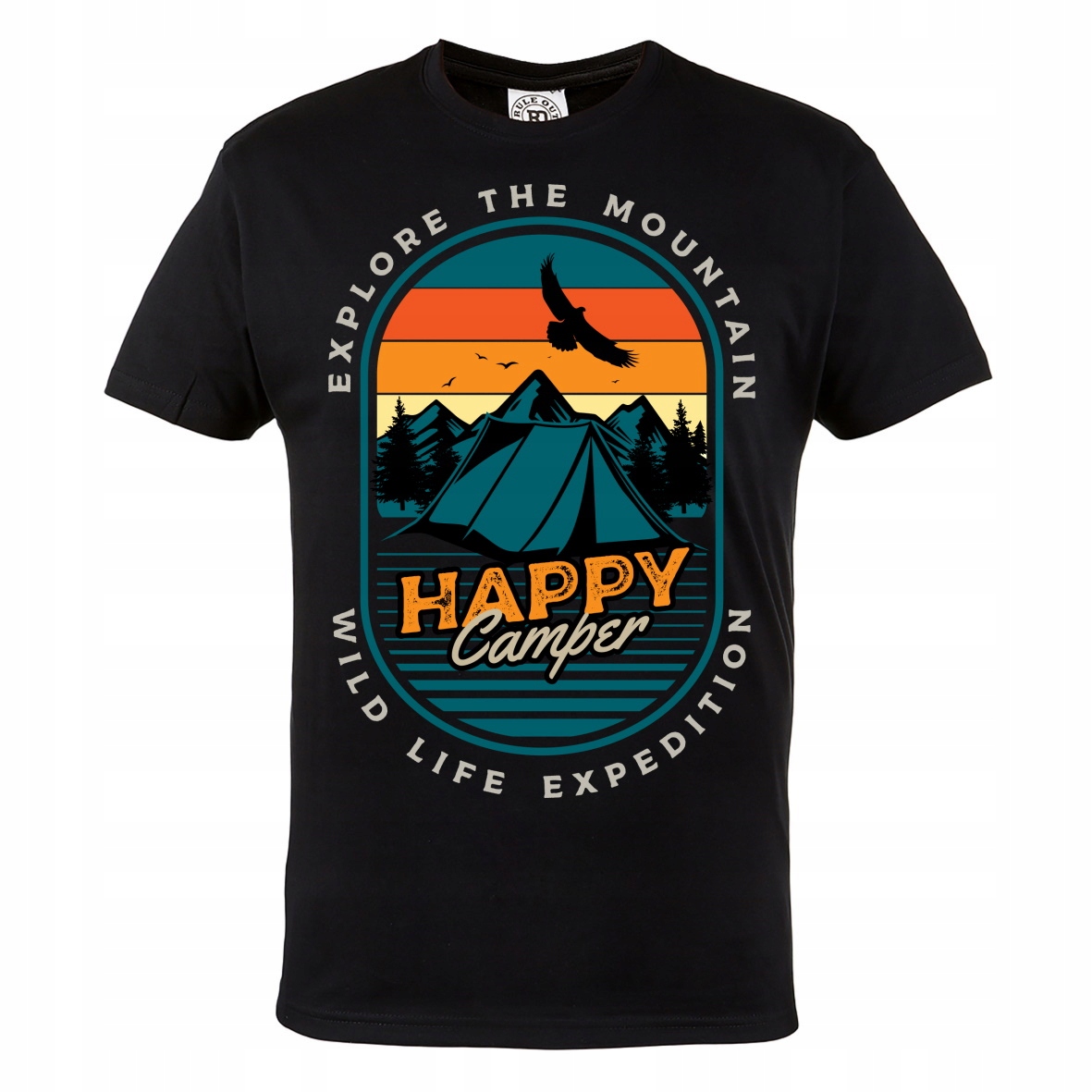 

Koszulka Dla Podróżnika Trekking Happy Camper