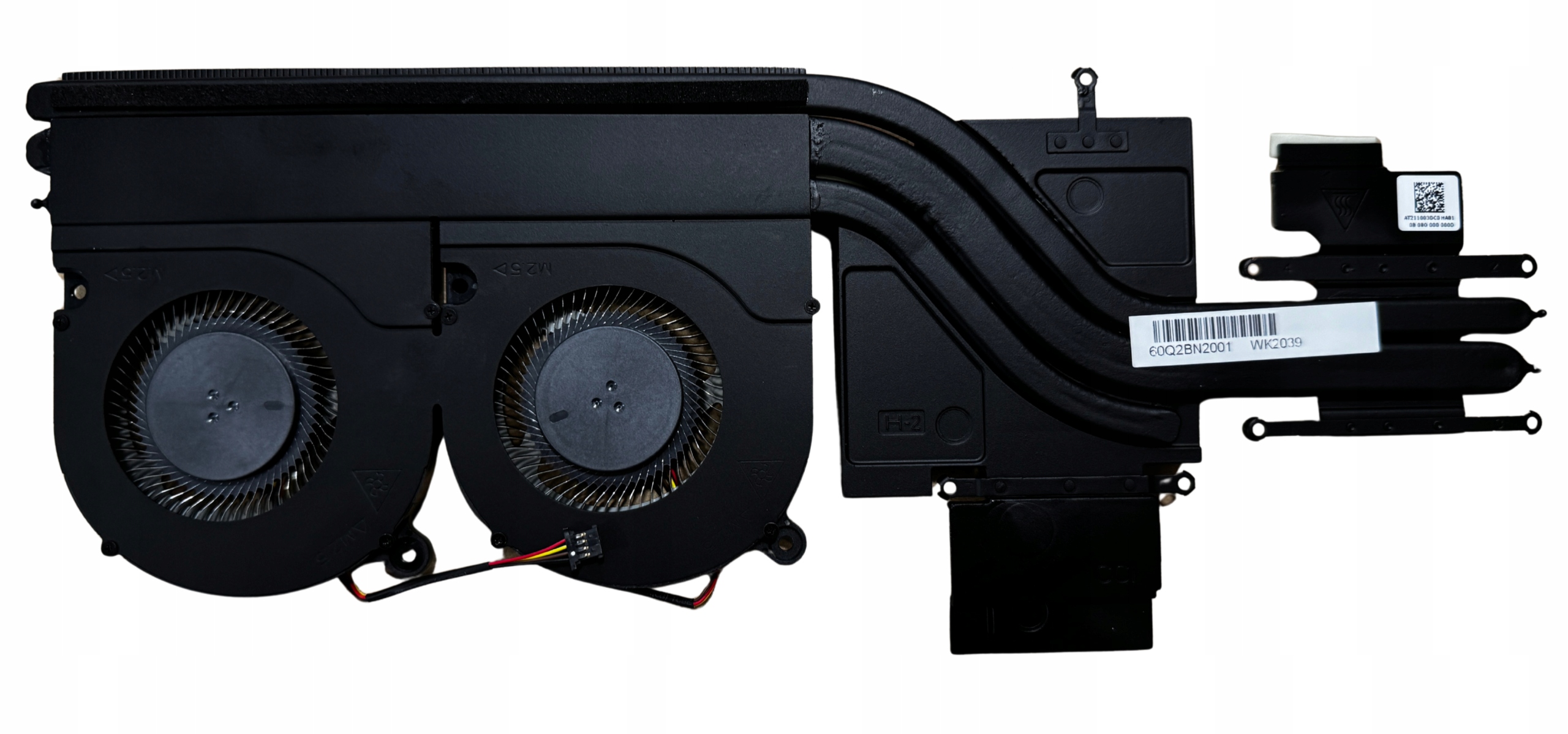 Chlazení chladiče ventilátory Acer Predator PH315-51 G3-572 60.Q2BN2.001