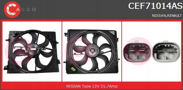 CEF71014AS - ВЕНТИЛЯТОР РАДИАТОРА