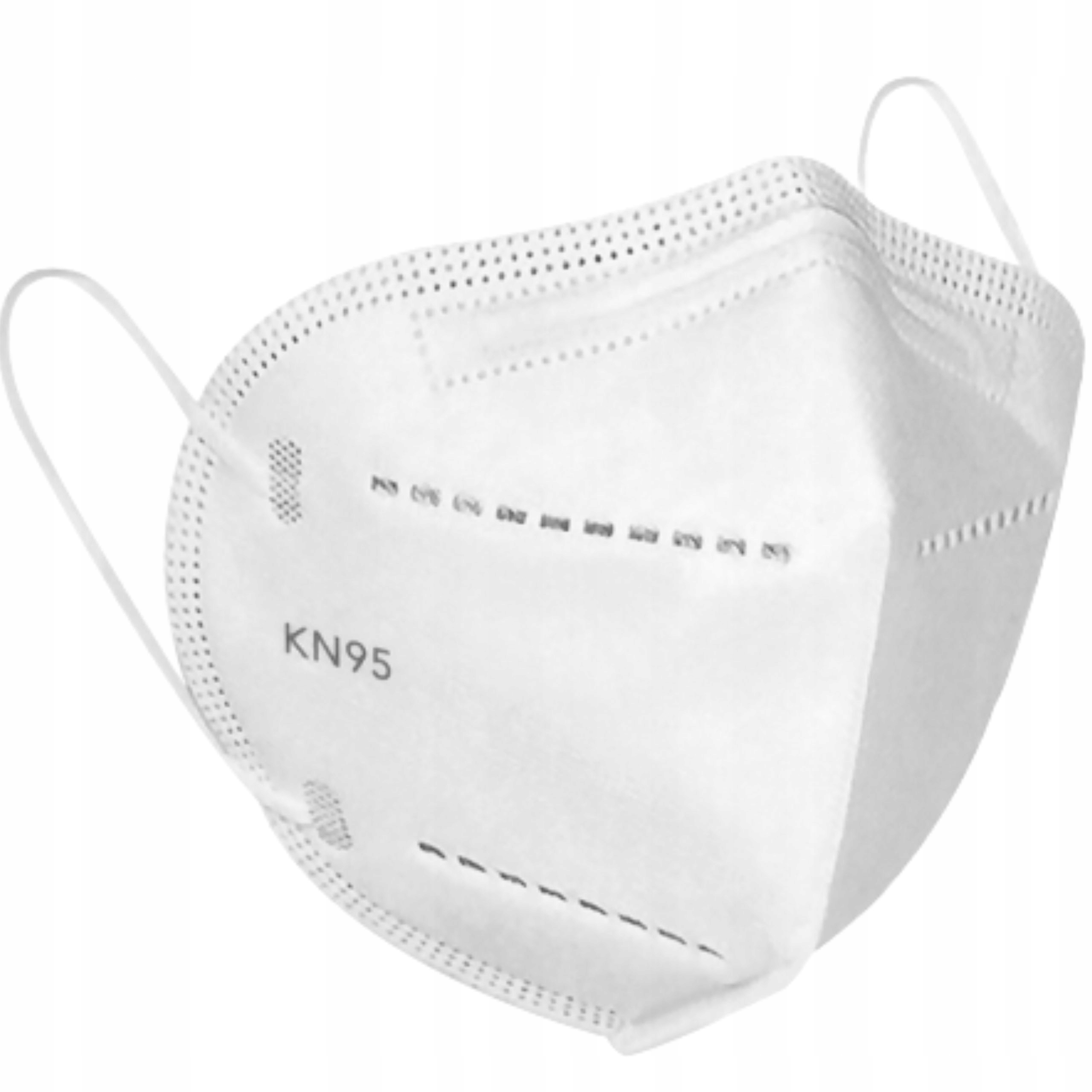 MASKA MASECZKA KN95 BIAŁA ANTYWIRUSOWA