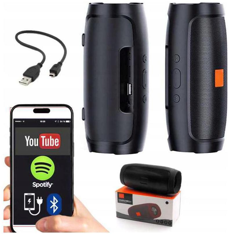 GŁOŚNIK BEZPRZEWODOWY BLUETOOTH RADIO BASS CHARGE