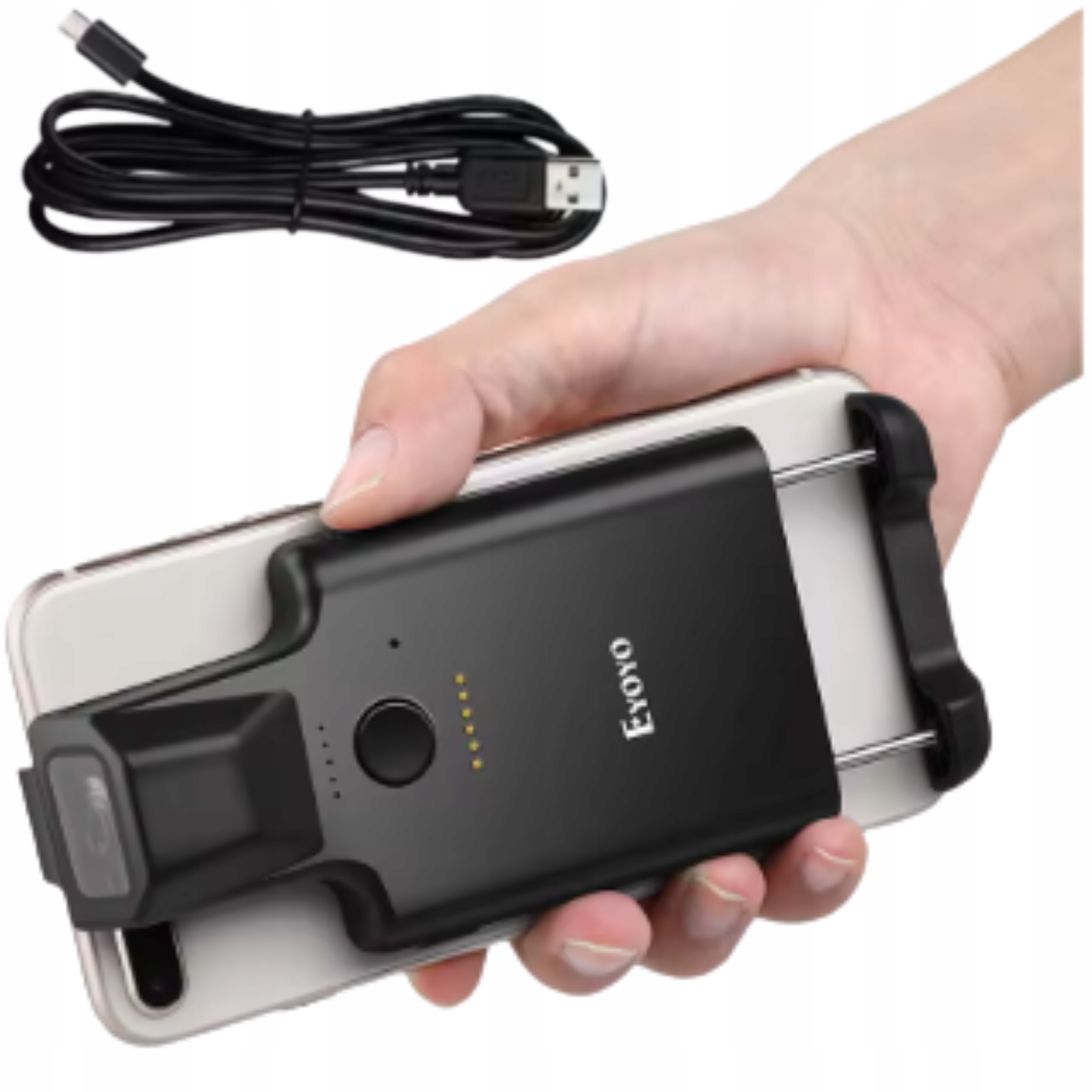 Čtečka čárových kódů pro mobilní telefon Qr Bluetooth skener 1D 2Da