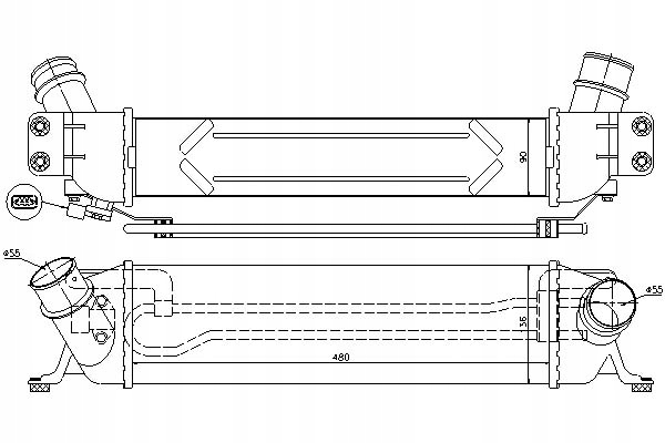 NISSENS INTERCOOLER HYUNDAI NISSENS