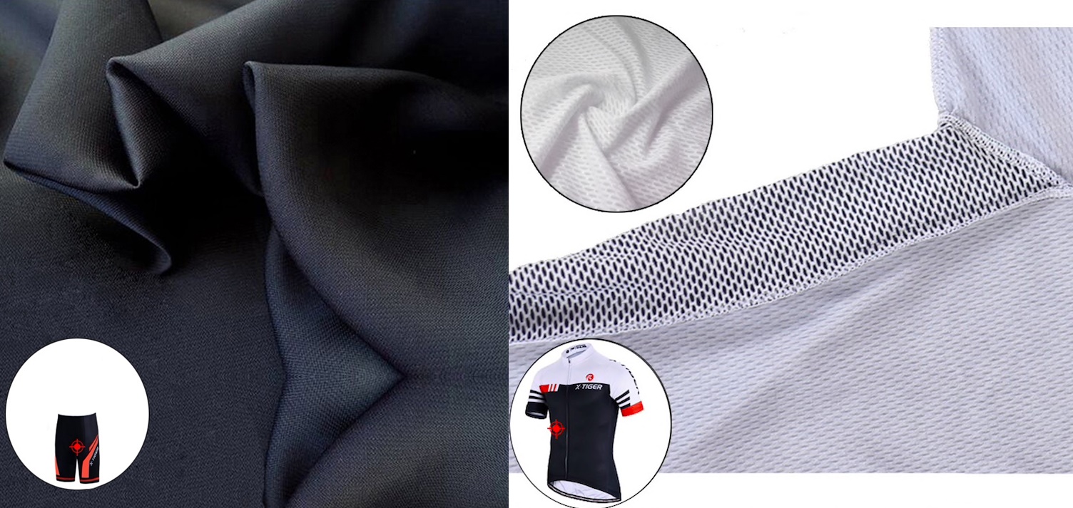 Zestaw Rowerowy Kolarski MĘSKI Koszulka Spodenki Żelowe ERGONOMICZNY 6XL Rozmiar 6XL