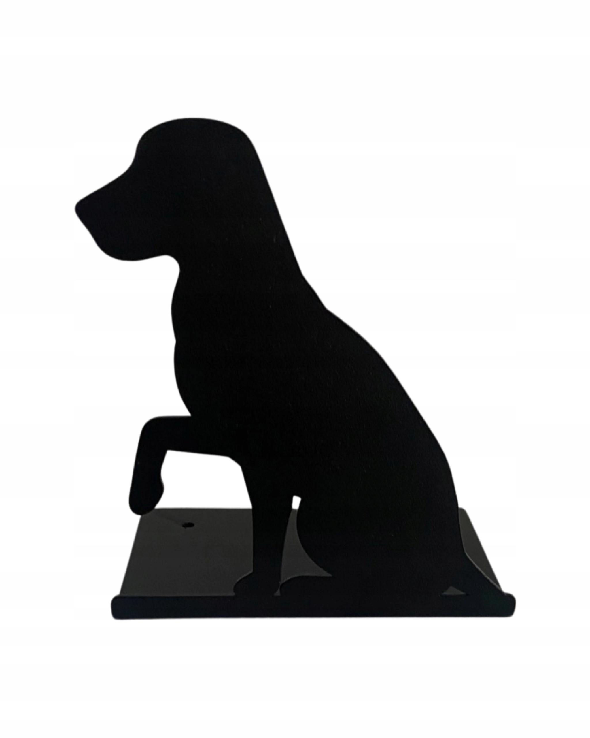 Podpórka do książek czarna PIES + GRATIS