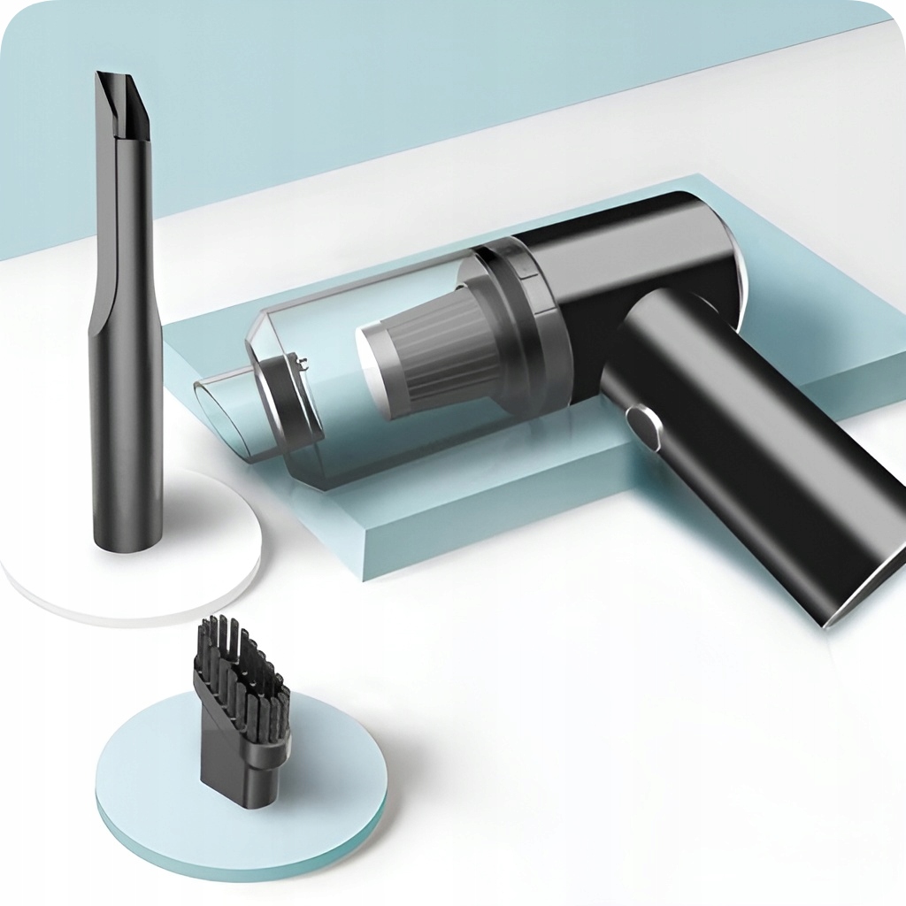 RĘCZNY MOCNY ODKURZACZ SAMOCHODOWY BEZPRZEWODOWY DO AUTA DOMU 2w1 DMUCHAWA EAN (GTIN) 5906492200735