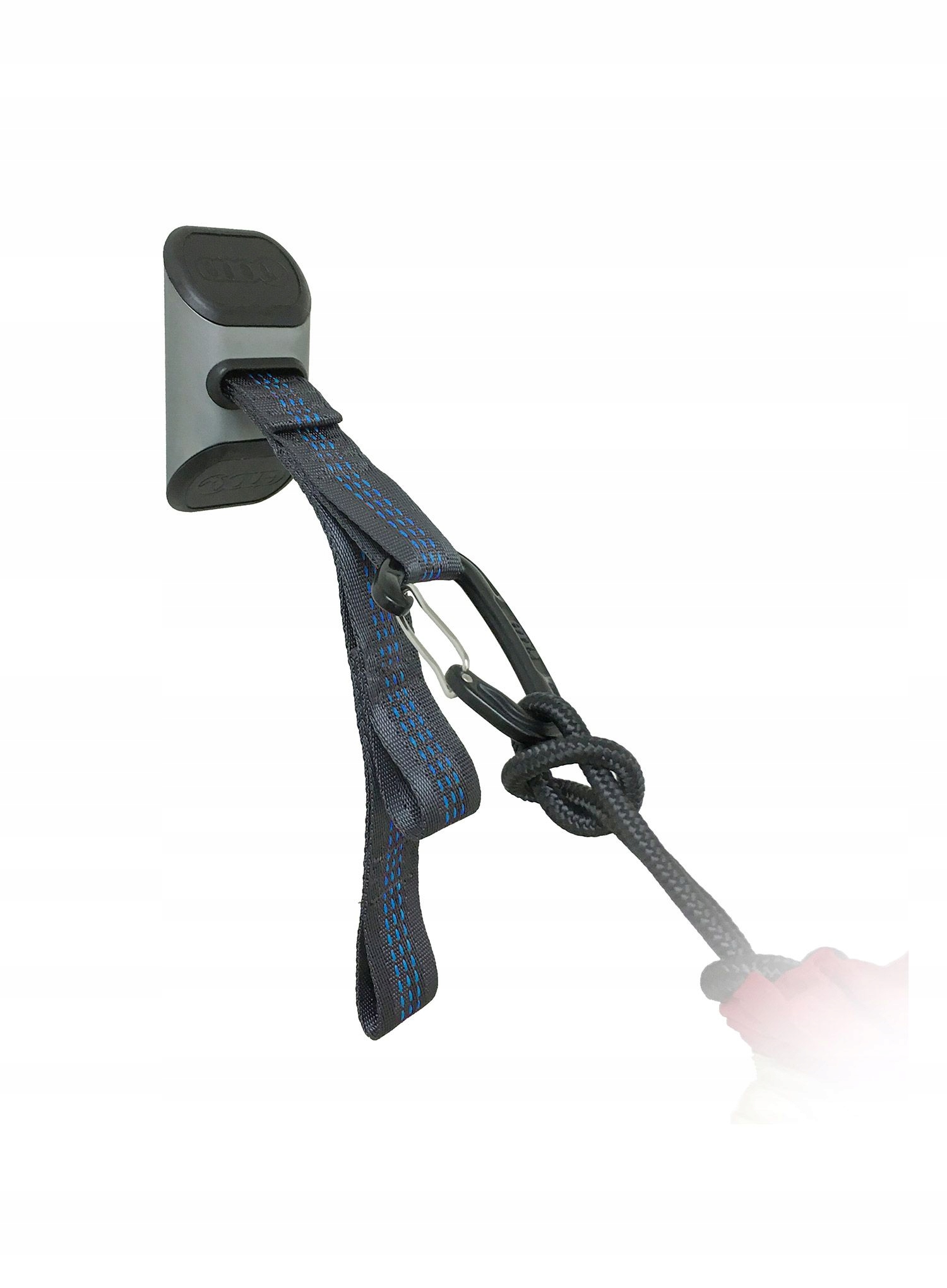 Závěs na houpací síť Eno Deluxe Hammock Hanging Kit charcoal