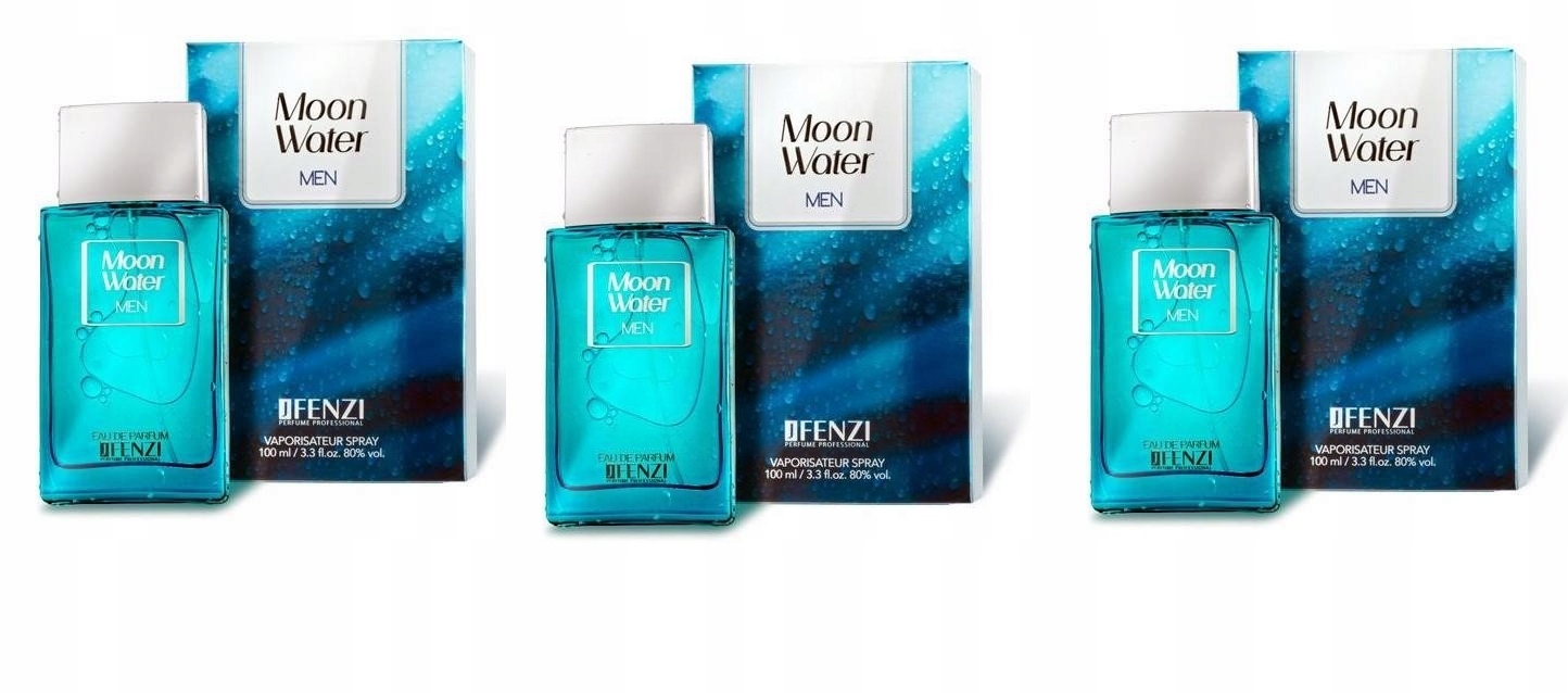 

JFenzi Moon Water 3x100ml Edp Men