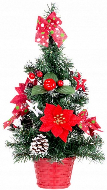 

Choinka Ubrana Stroik Ozdoba Świąteczna 41 CM