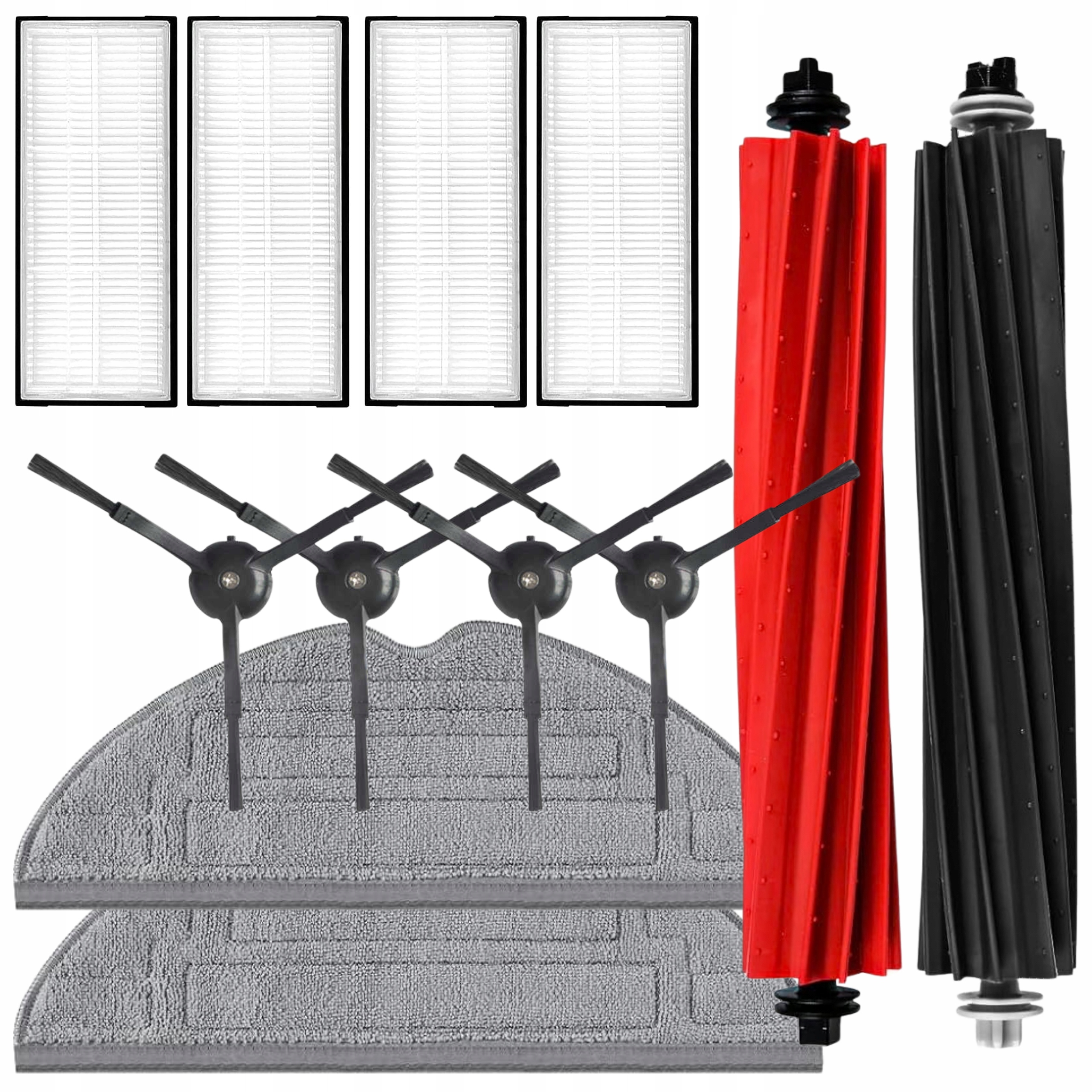 Kartáče a filtry mopů pro RoboRock S8 S8 Max S8 Ultra sada příslušenství 12 Ks