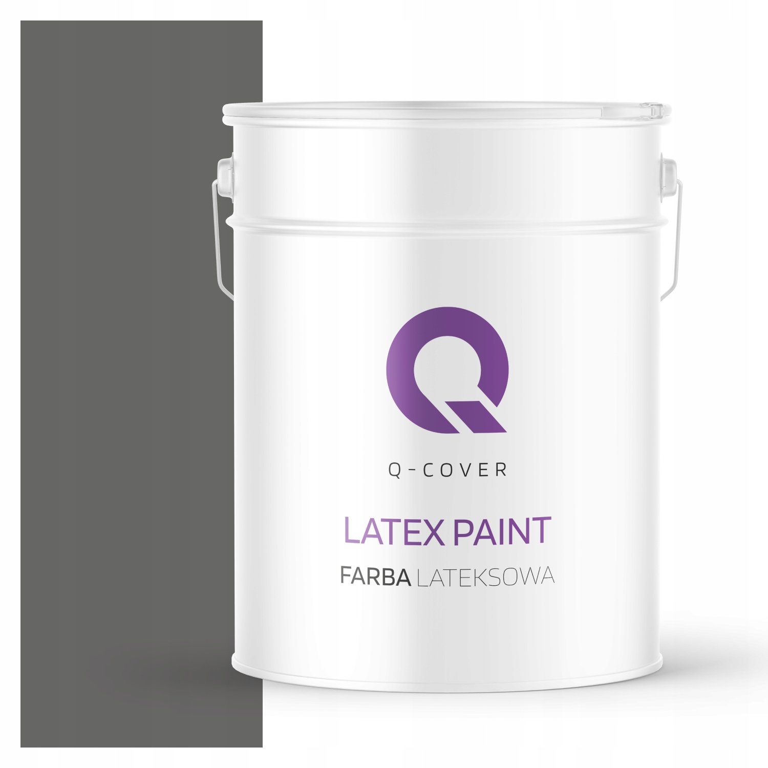 Latexová Farba Na Stenu Grafitová H1213 10L Mat Poľský Výrobca