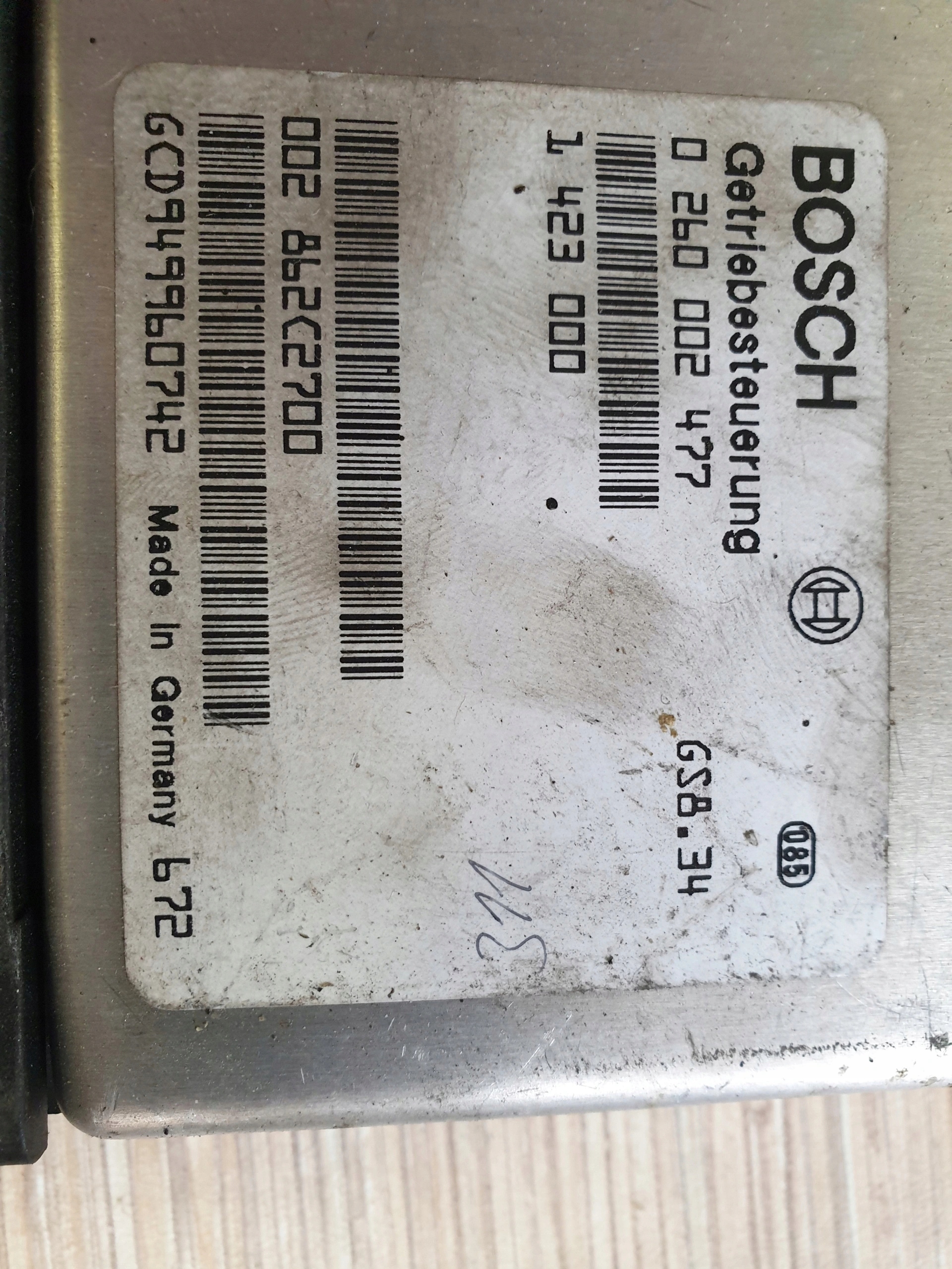 BMW E36 E34 Bedienteil Getriebe 0260002477