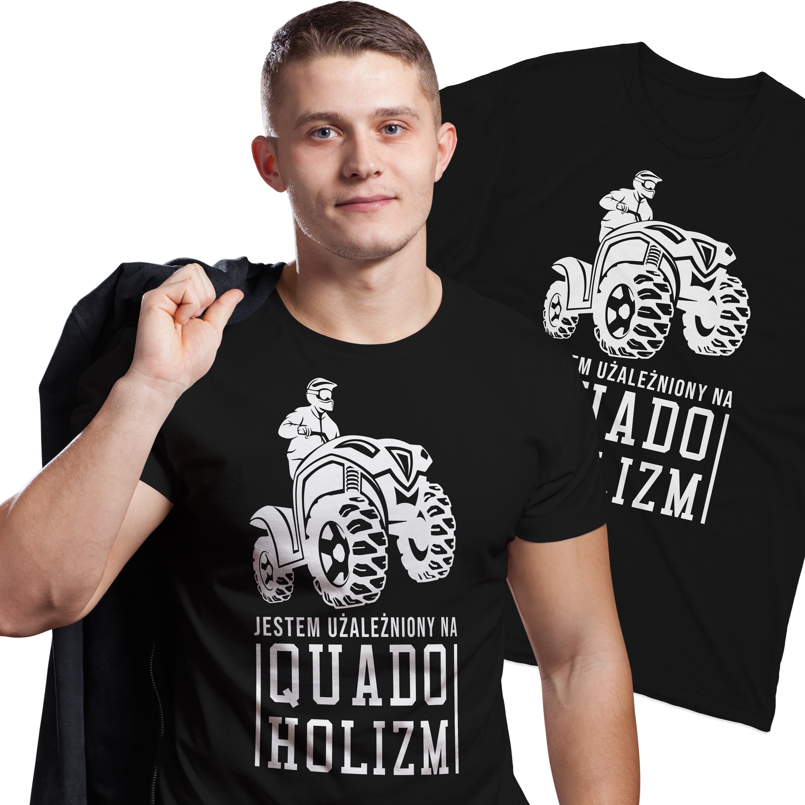 

Koszulka Uzależniony Na Quadoholizm Quad roz XL