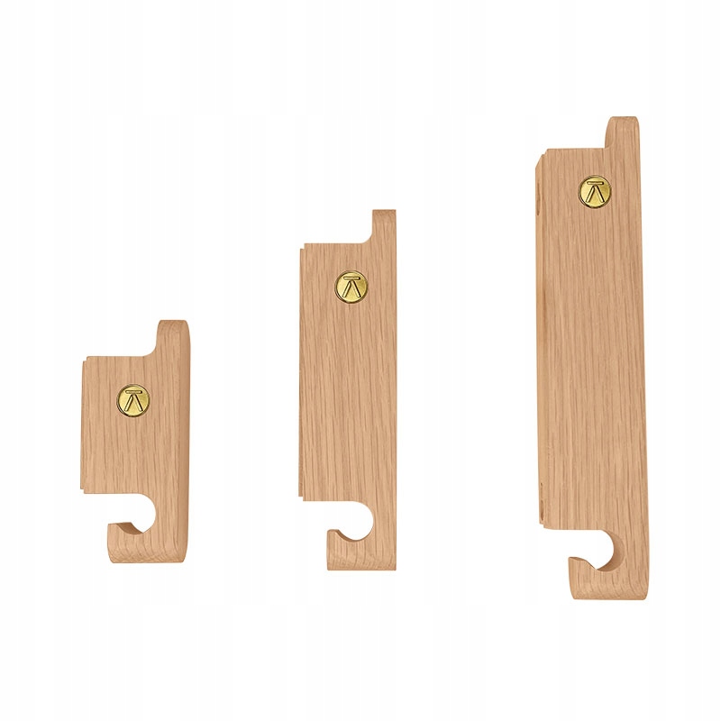 ndersen Furniture Multi Sada 3 nástenných dubových vešiakov