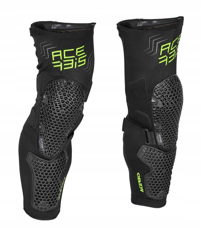 Acerbis Cyklistické chrániče kolen Mtb Korry Cross Enduro černé Motocyklová ochrana