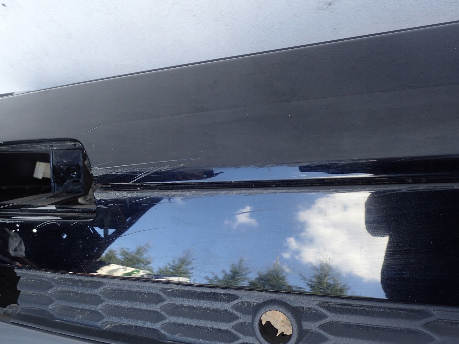 bumper rear part rear AUDI Q7 4M II S LINE LIFT 2019