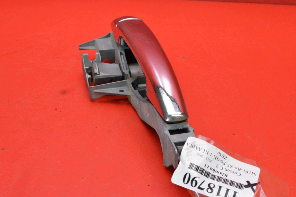 handle left rear part rear CHROM CITROEN C3 2 II LIFT 12-16