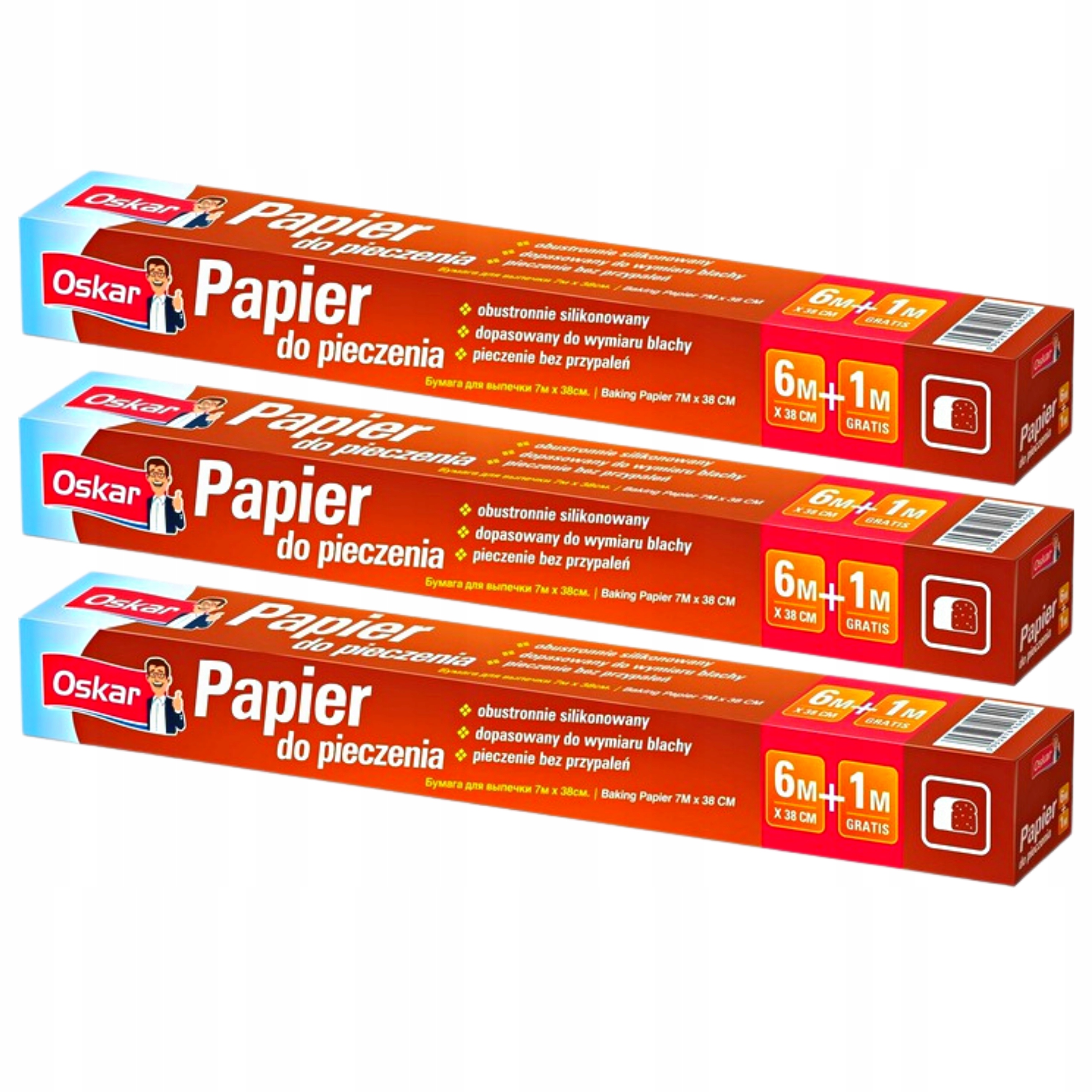 

Papier do pieczenia Oskar brązowy 3x7 metrów