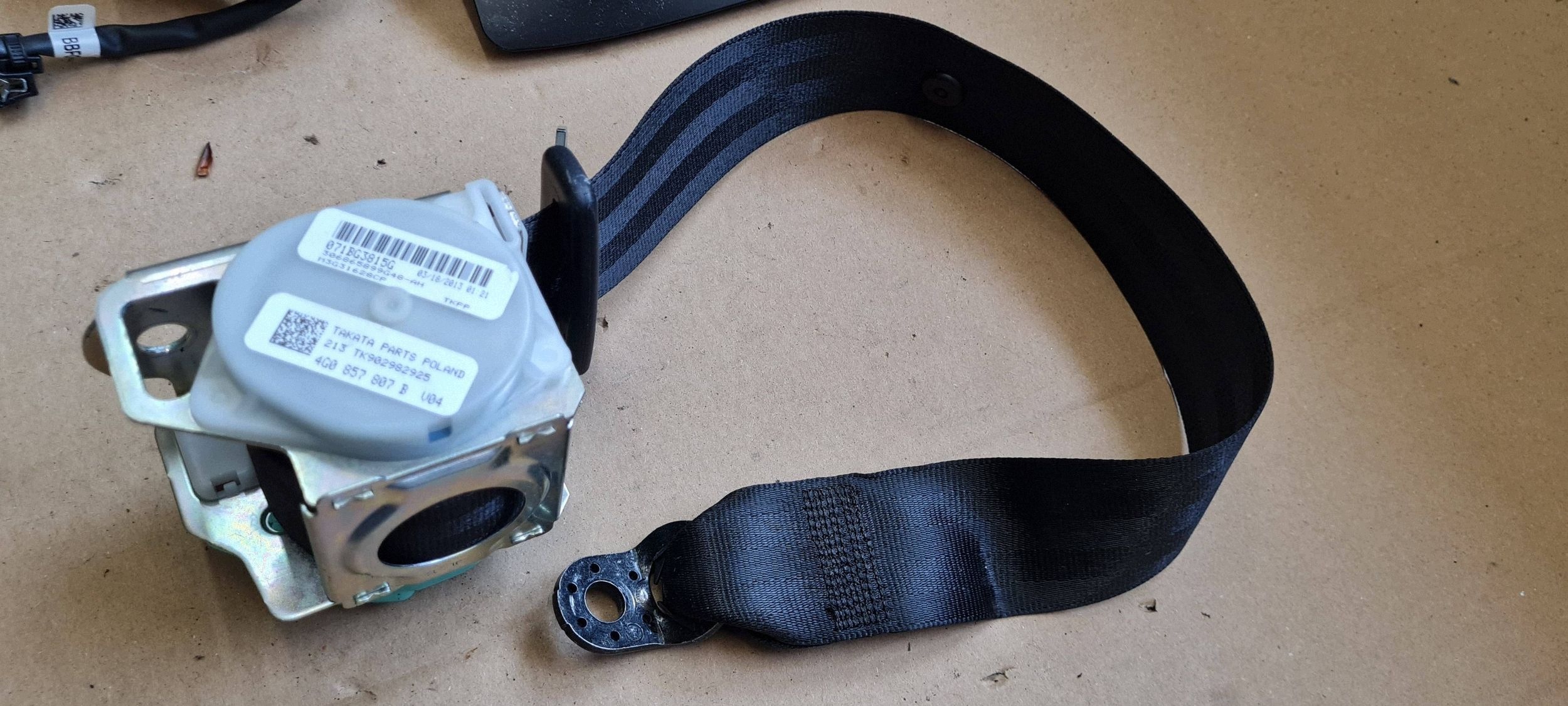 A7 4G Gurten Sicherheits mitte KANAPY heck 4G0857807B A6 C7 4G