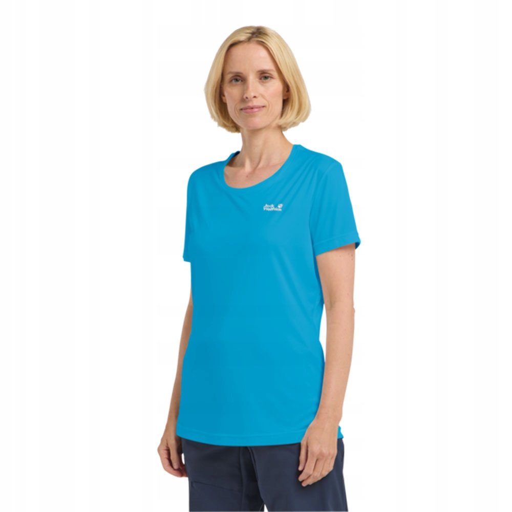 Damski T-shirt Jack Wolfskin Tech T empire blue S